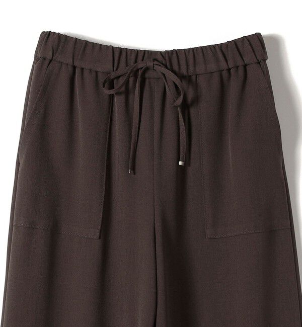 SHIPS for women「〈手洗い可能〉梳毛調ポケット デザイン ストレッチ ドロスト パンツ」|その他|