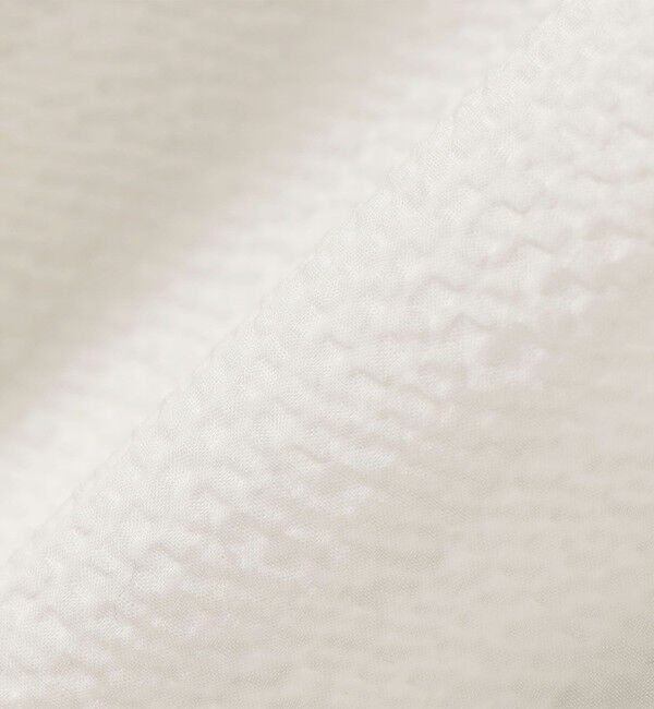 SHIPS for women「〈手洗い可能〉サッカー 裾 ドロスト メタル ボタン シャツ」|シャツ・ブラウス|