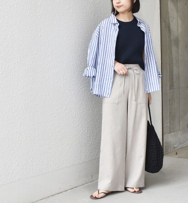 SHIPS Colors 「SHIPS Colors:〈洗濯機可能〉デラオックス ベイカー イージーパンツ2（セットアップ対応可能）◇」|その他|