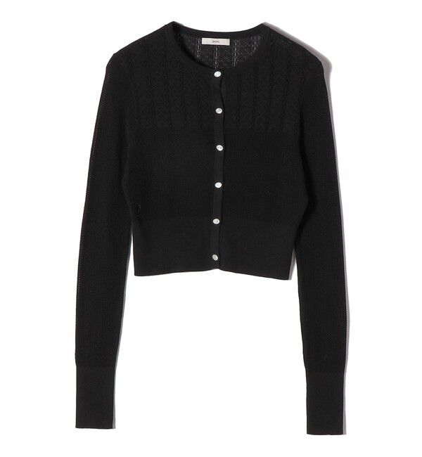 SHIPS for women「堀田茜&times;SHIPS:〈手洗い可能〉アイレット ニット カーディガン」|カーディガン|