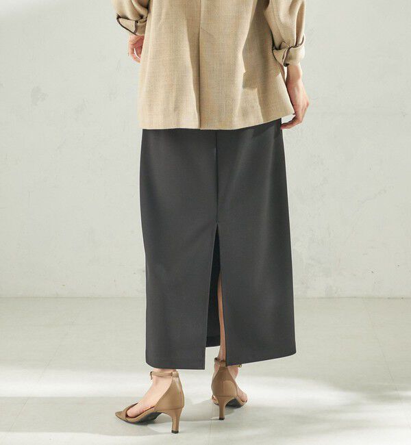 SHIPS for women「堀田茜&times;SHIPS:〈手洗い可能〉ベルト 付き ジョーゼット スカート」|スカート|