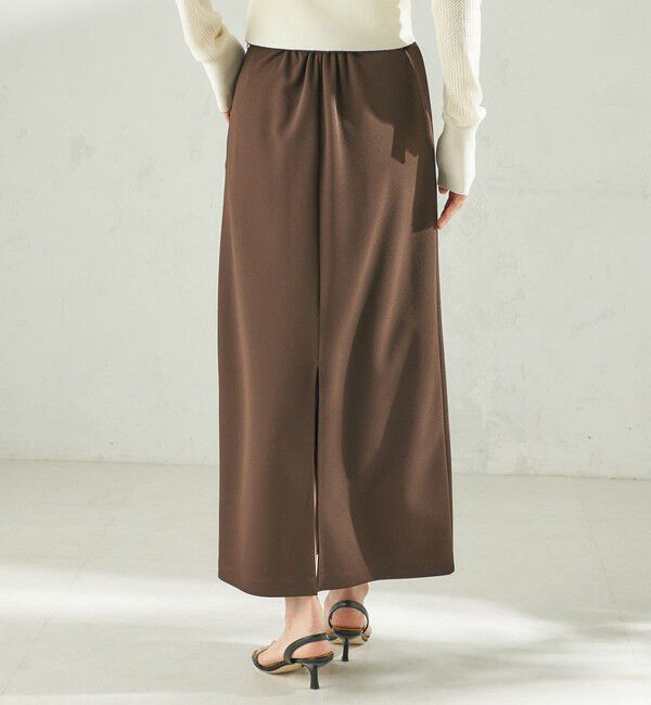 SHIPS for women「堀田茜&times;SHIPS:〈手洗い可能〉ベルト 付き ジョーゼット スカート」|スカート|