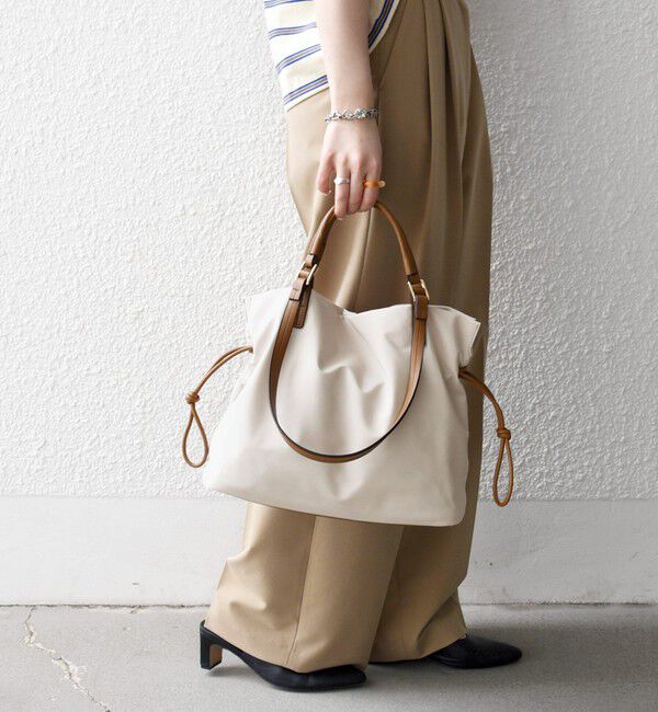 SHIPS any「SHIPS any: 2WAY バイカラー A4 ドロスト トート バッグ」|トートバッグ|