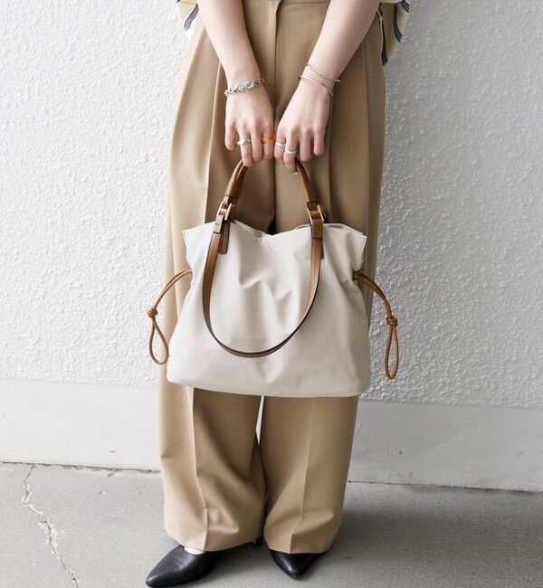 SHIPS any「SHIPS any: 2WAY バイカラー A4 ドロスト トート バッグ」|トートバッグ|