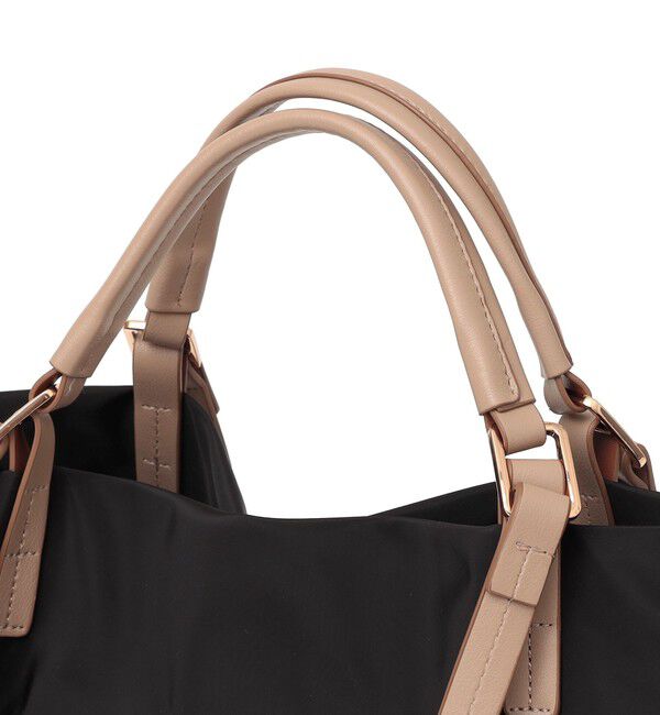 SHIPS any「SHIPS any: 2WAY バイカラー A4 ドロスト トート バッグ」|トートバッグ|