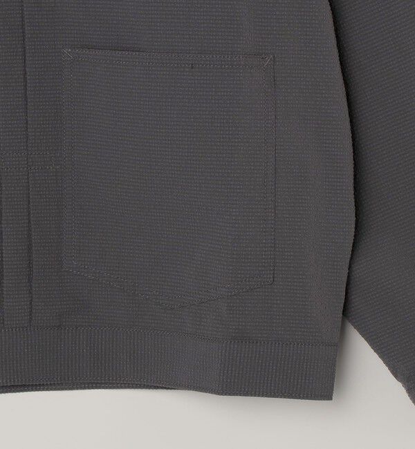 SHIPS any「SHIPS any:〈撥水/軽量/ストレッチ〉SOLOTEX(R) シアサッカー トラック ブルゾン 26SS(セットアップ対応)◇」|ブルゾン・スタジャン|