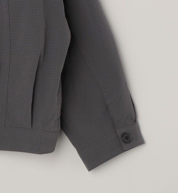 SHIPS any「SHIPS any:〈撥水/軽量/ストレッチ〉SOLOTEX(R) シアサッカー トラック ブルゾン 26SS(セットアップ対応)◇」|ブルゾン・スタジャン|