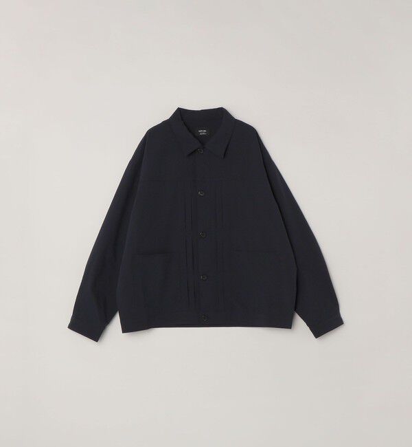 SHIPS any「SHIPS any:〈撥水/軽量/ストレッチ〉SOLOTEX(R) シアサッカー トラック ブルゾン 26SS(セットアップ対応)◇」|ブルゾン・スタジャン|