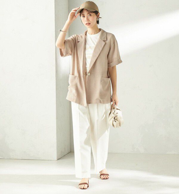 SHIPS for women「Revis:〈UVカット / 撥水 / 透湿〉リボン キャップ」|キャップ・キャスケット|