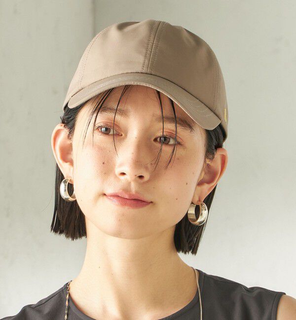 SHIPS for women「Revis:〈UVカット / 撥水 / 透湿〉リボン キャップ」|キャップ・キャスケット|