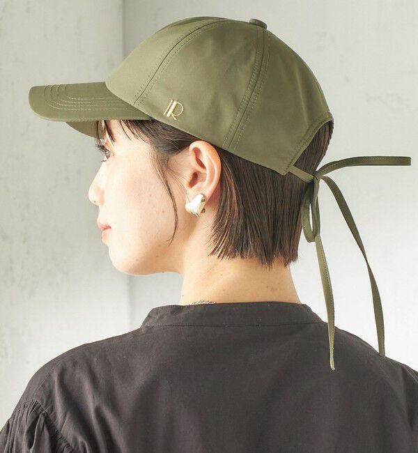 SHIPS for women「Revis:〈UVカット / 撥水 / 透湿〉リボン キャップ」|キャップ・キャスケット|