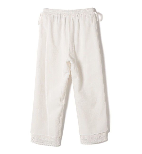 SHIPS for women「《予約》〈手洗い可能〉パッチワーク レース ドロスト パンツ」|その他|