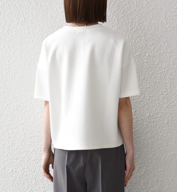 SHIPS any「《予約》SHIPS any:〈洗濯機可能〉エンブロイダリー ショートスリーブ プルオーバー」|Tシャツ・カットソー|