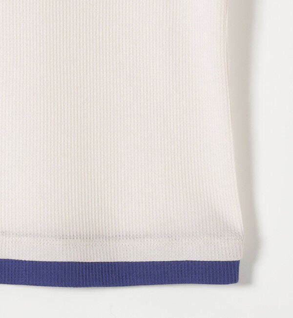 SHIPS any「《予約》SHIPS any:〈手洗い可能〉レイヤード シアー ワッフル TEE」|Tシャツ・カットソー|