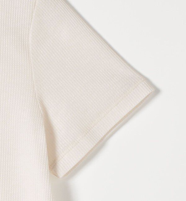 SHIPS any「《予約》SHIPS any:〈手洗い可能〉レイヤード シアー ワッフル TEE」|Tシャツ・カットソー|