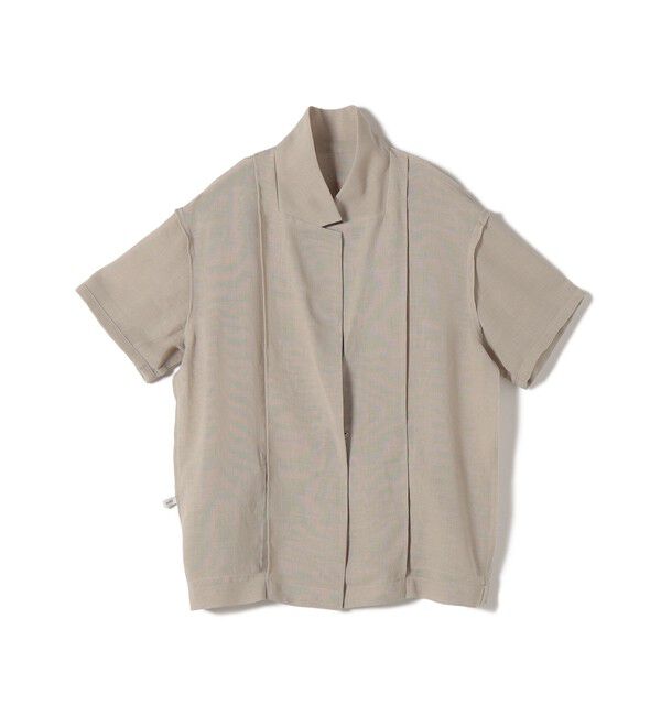 SHIPS for women「《予約》〈手洗い可能〉麻調 メッシュ ジャケット シャツ」|シャツ・ブラウス|