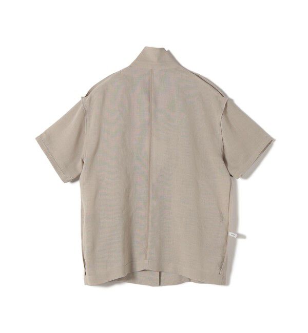 SHIPS for women「《予約》〈手洗い可能〉麻調 メッシュ ジャケット シャツ」|シャツ・ブラウス|