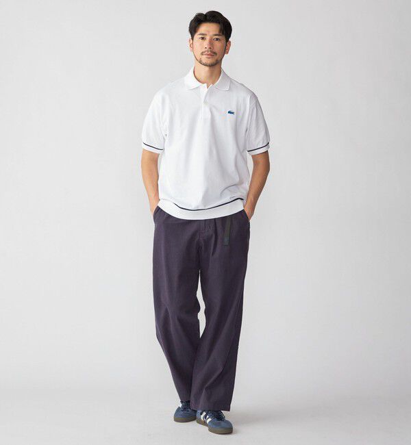 SHIPS「【SHIPS別注】LACOSTE: シャンティイー トリム ポロシャツ」|ポロシャツ|