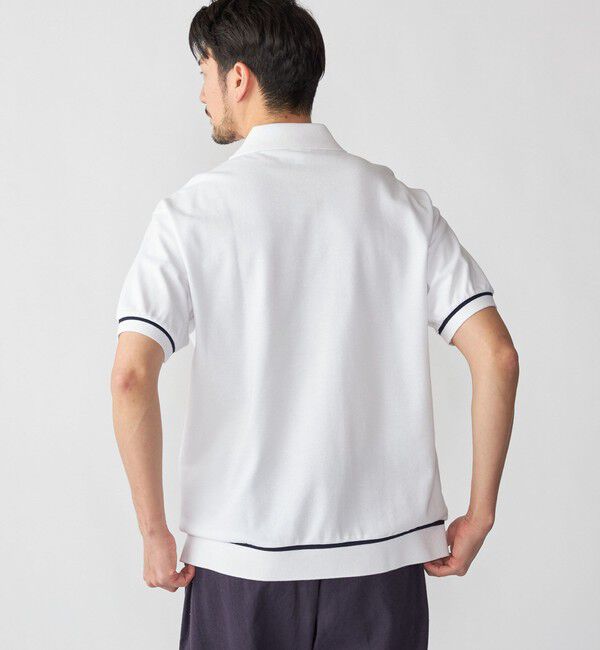 SHIPS「【SHIPS別注】LACOSTE: シャンティイー トリム ポロシャツ」|ポロシャツ|
