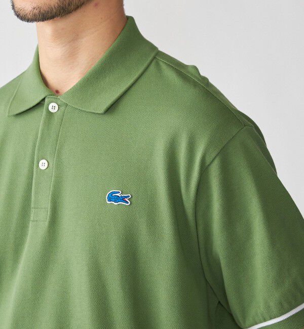 SHIPS「【SHIPS別注】LACOSTE: シャンティイー トリム ポロシャツ」|ポロシャツ|