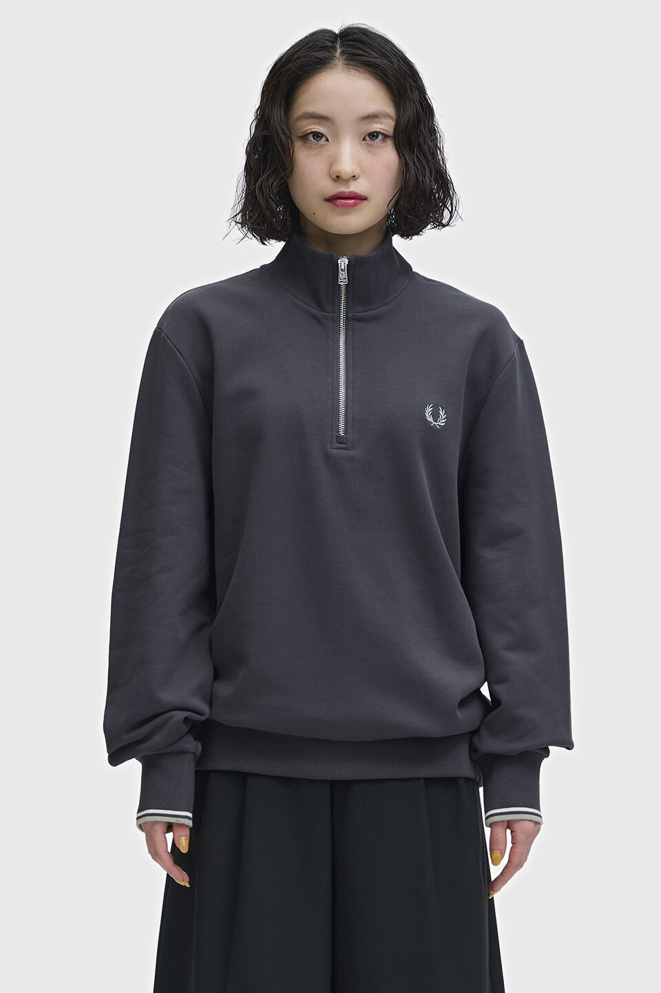 FRED PERRY 「Half Zip Sweatshirt」|スウェット・ジャージ|
