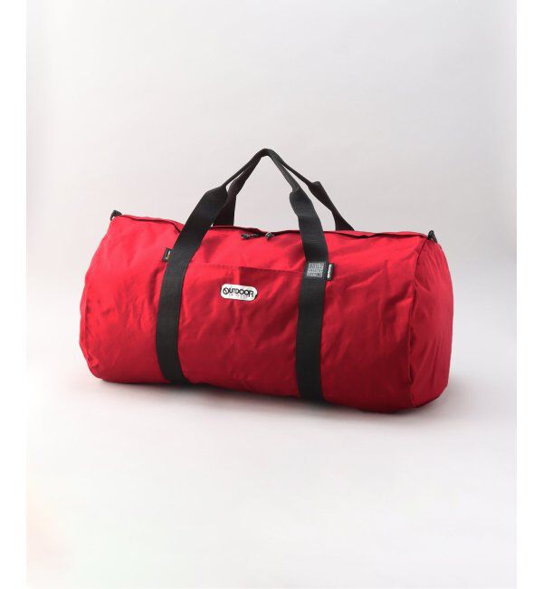 OUTDOOR PRODUCTS Usual Things「233  ROLL BOSTON GIANT SOLID」|ボストンバッグ|レッド