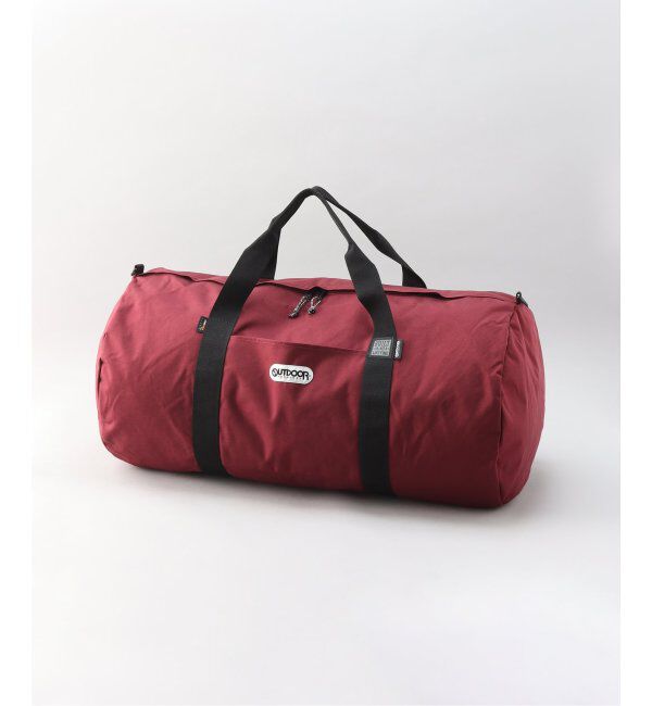 OUTDOOR PRODUCTS Usual Things「233  ROLL BOSTON GIANT SOLID」|ボストンバッグ|ボルドー