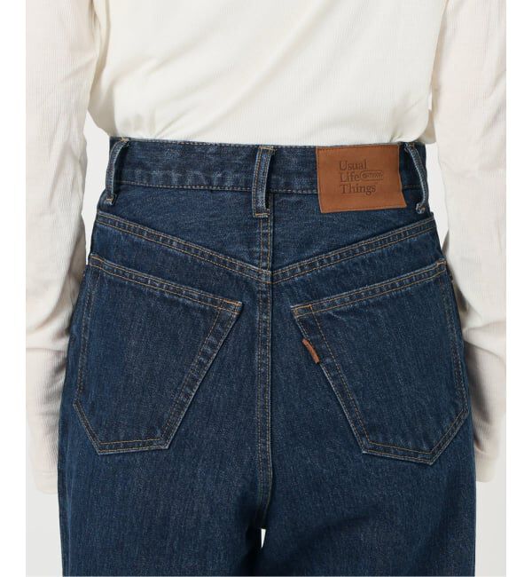 OUTDOOR PRODUCTS Usual Things「追4 ULTデニムハイライズルーズ5PKT」|デニム|