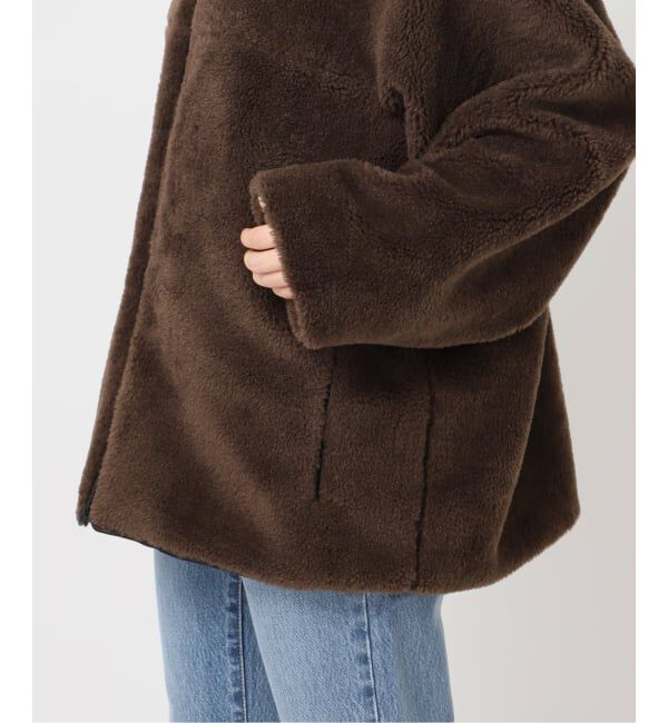 OUTDOOR PRODUCTS Usual Things「スタンドカラーボアブルゾン」|その他|