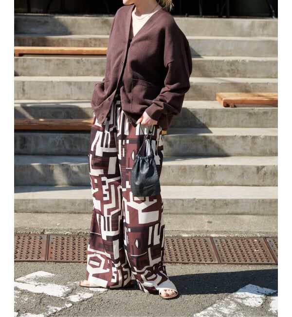 OUTDOOR PRODUCTS Usual Things「リネンコットンVネックコクーンカーディガン」|カーディガン|