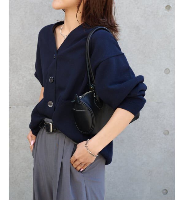 OUTDOOR PRODUCTS Usual Things「リネンコットンVネックコクーンカーディガン」|カーディガン|