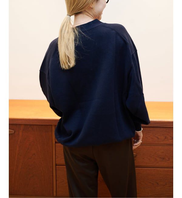 OUTDOOR PRODUCTS Usual Things「リネンコットンVネックコクーンカーディガン」|カーディガン|