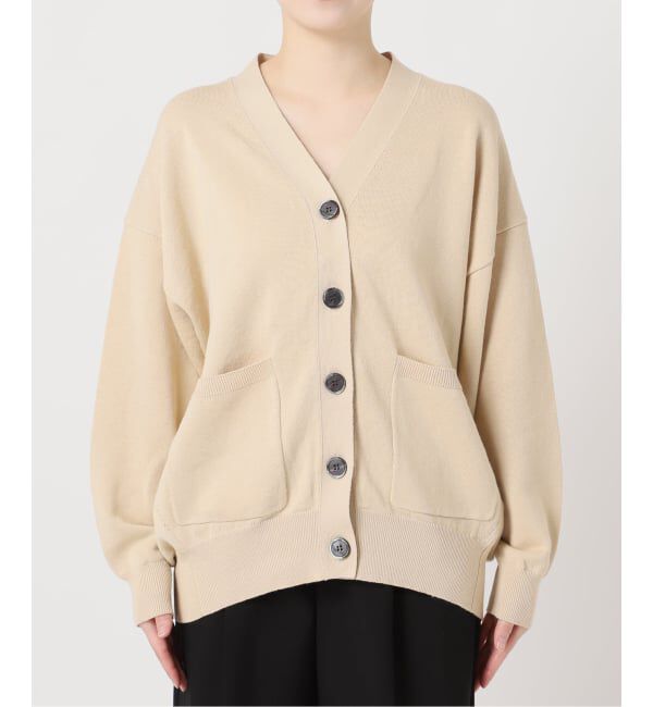 OUTDOOR PRODUCTS Usual Things「リネンコットンVネックコクーンカーディガン」|カーディガン|