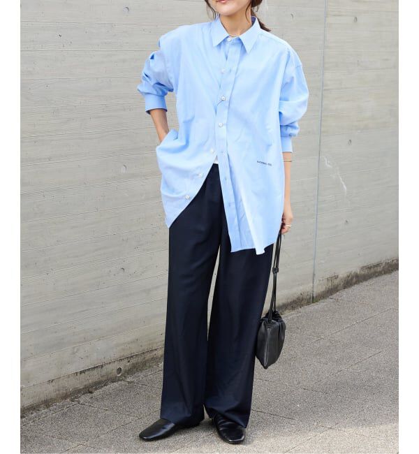 OUTDOOR PRODUCTS Usual Things「ヴィンテージサテンタンブラーイージーパンツ　セットアップ対応」|スラックス|