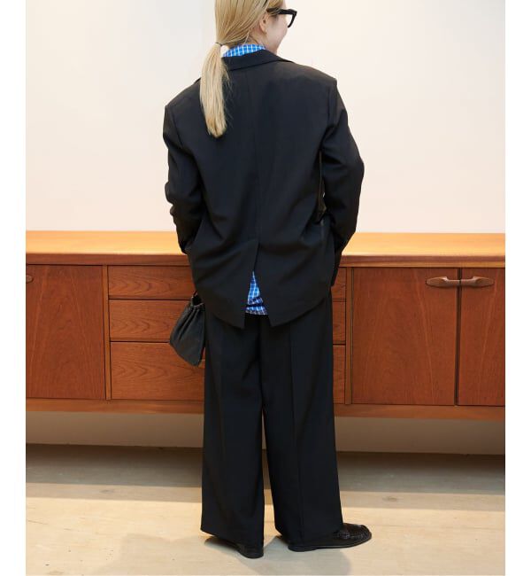 OUTDOOR PRODUCTS Usual Things「≪予約 WEB限定追加 ≫ORDINARY タックワイドスラックス」|スラックス|