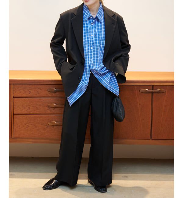 OUTDOOR PRODUCTS Usual Things「≪予約 WEB限定追加 ≫ORDINARY タックワイドスラックス」|スラックス|