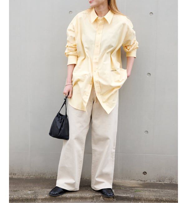 OUTDOOR PRODUCTS Usual Things「RATIONAL GIRLロゴ刺繍オックスフォードシャツ」|シャツ・ブラウス|