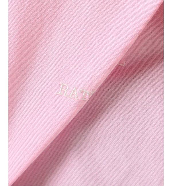 OUTDOOR PRODUCTS Usual Things「RATIONAL GIRLロゴ刺繍オックスフォードシャツ」|シャツ・ブラウス|