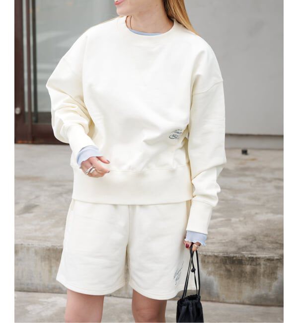 OUTDOOR PRODUCTS Usual Things「RATIONAL GIRL ロゴ刺繍スウェットプルオーバー」|スウェット・ジャージ|