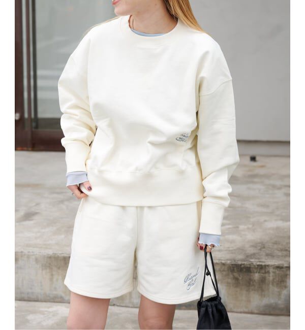 OUTDOOR PRODUCTS Usual Things「RATIONAL GIRL ロゴ刺繍スウェットプルオーバー」|スウェット・ジャージ|