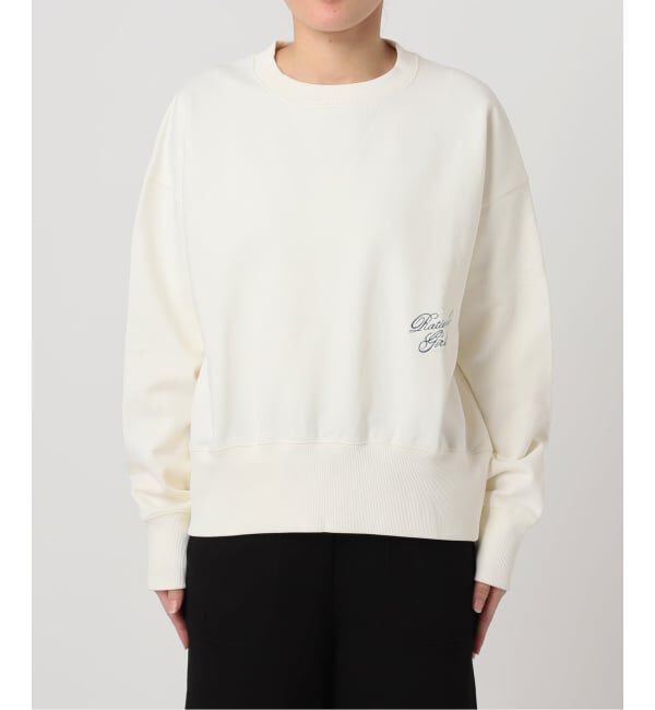 OUTDOOR PRODUCTS Usual Things「RATIONAL GIRL ロゴ刺繍スウェットプルオーバー」|スウェット・ジャージ|