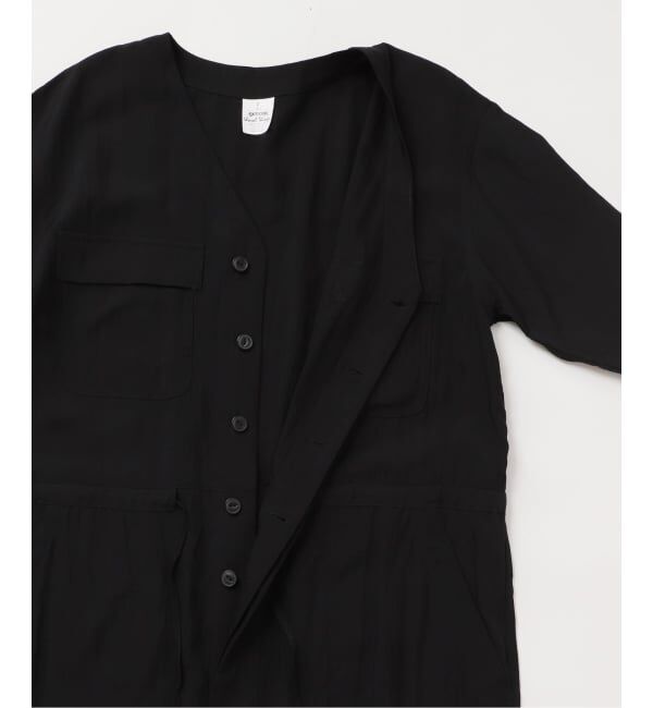 OUTDOOR PRODUCTS Usual Things「ダブルポケットVネックオールインワン」|オールインワン|