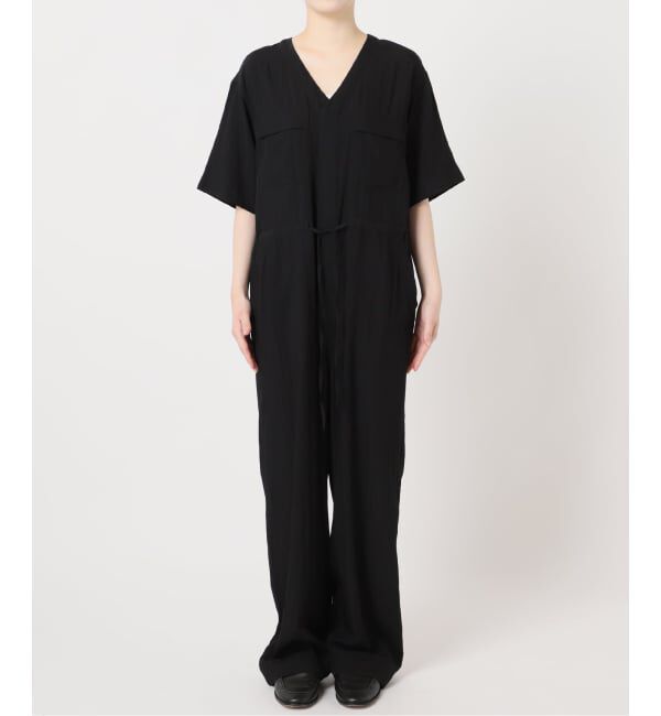 OUTDOOR PRODUCTS Usual Things「ダブルポケットVネックオールインワン」|オールインワン|