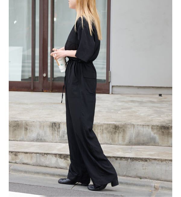 OUTDOOR PRODUCTS Usual Things「ダブルポケットVネックオールインワン」|オールインワン|