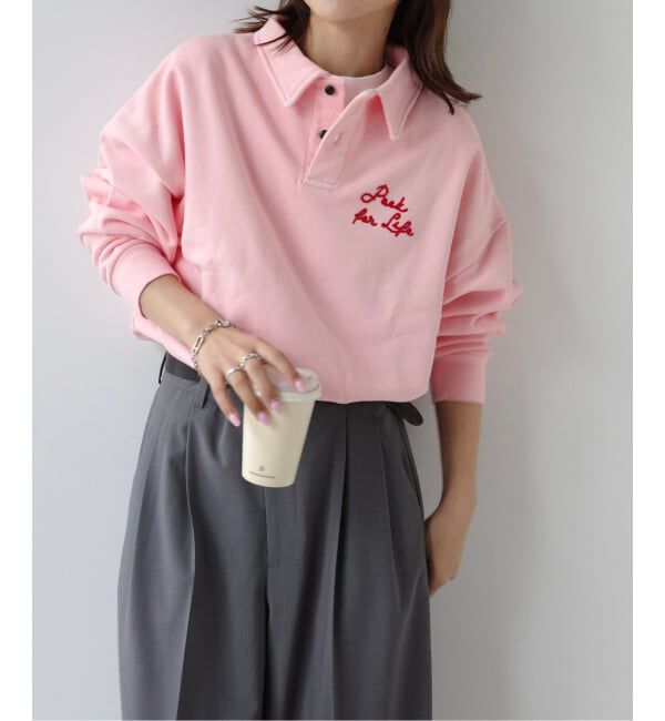 OUTDOOR PRODUCTS Usual Things「エリツキロゴスウェット」|スウェット・ジャージ|ピンク