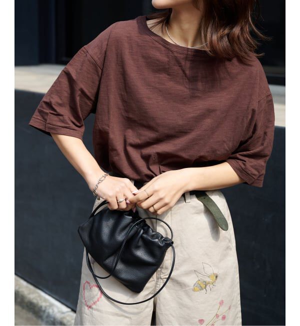 OUTDOOR PRODUCTS Usual Things「≪予約≫スラブテンジク 五分袖TEE」|Tシャツ・カットソー|