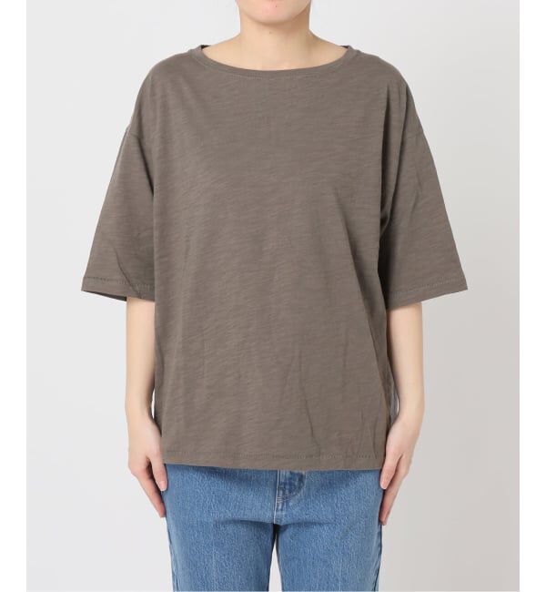 OUTDOOR PRODUCTS Usual Things「≪予約≫スラブテンジク 五分袖TEE」|Tシャツ・カットソー|