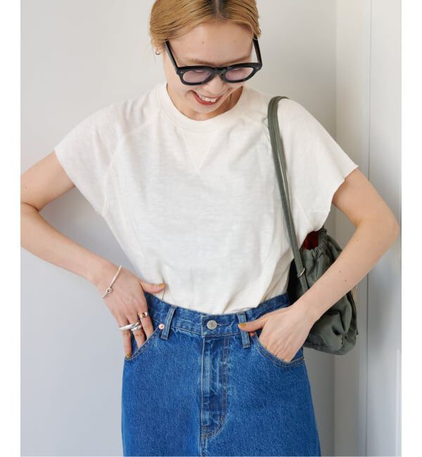 OUTDOOR PRODUCTS Usual Things「≪予約≫スラブストレッチフレンチスリーブTEE」|Tシャツ・カットソー|