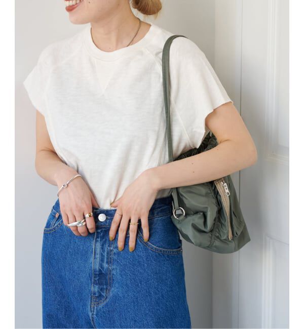OUTDOOR PRODUCTS Usual Things「≪予約≫スラブストレッチフレンチスリーブTEE」|Tシャツ・カットソー|