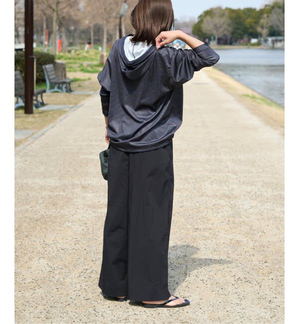 OUTDOOR PRODUCTS Usual Things「≪予約≫ACTIVE WEAR ナイロンライトタイプライターバンドウエストバギーパンツ」|スラックス|